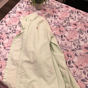 Polo Green button up